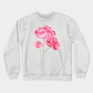 Flowers blossom peony Crewneck Sweatshirt